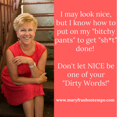 Nice Can be a Dirty Word!